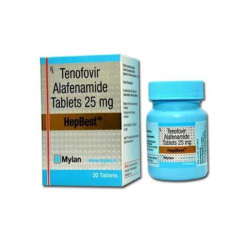 迈兰TAF（富马酸丙酚替诺福韦片）30片/盒  HepBest Tenofovir alafenamide Tablets