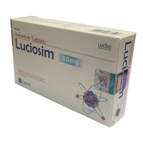奥西替尼 LuciOsim Osimertinib Tablets 甲磺酸奥希替尼片 泰瑞沙80mg*30片