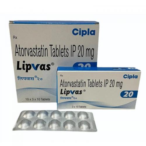 20mg*300片装阿托伐他汀钙片 Atorvastatin20mg Lipvas 20