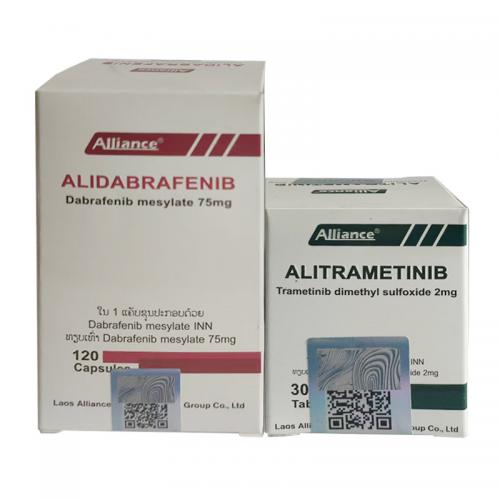 曲美替尼和达拉非尼组合一套 ALITRAMETINIB ALIDABRAFENIB Trametinib Tablets 2mg Dabrafenib Capsules 75mg