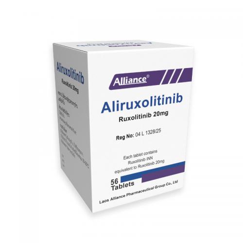 磷酸芦可替尼片20mg*56片/盒 ALIRUXOLITINIB Ruxolitinib
