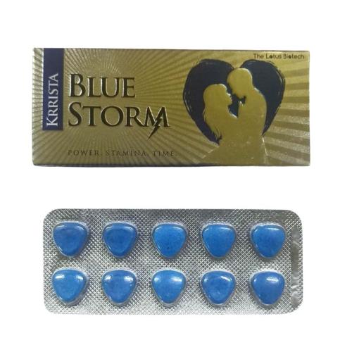 蓝色风暴双效片10片/盒 KRRISTA BLUE STORM
