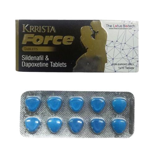 黑色风暴双效片10片/盒 Krrista Force Sildenafil