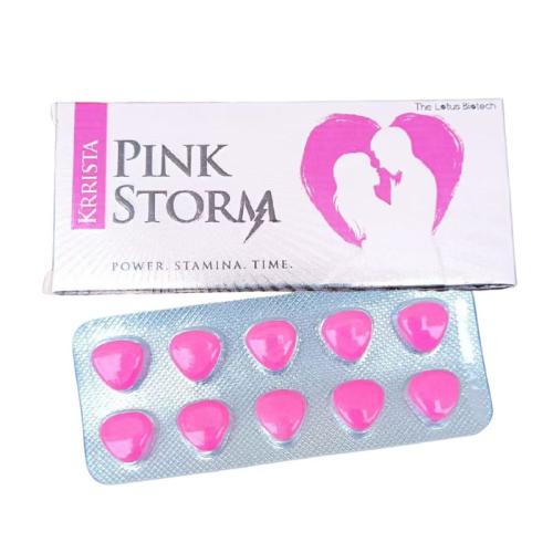 粉色风暴双效片10片/盒 Krrista PINK Storm
