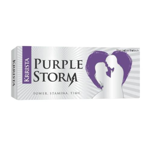 紫色风暴双效片10片/盒 Krrista Purple Storm