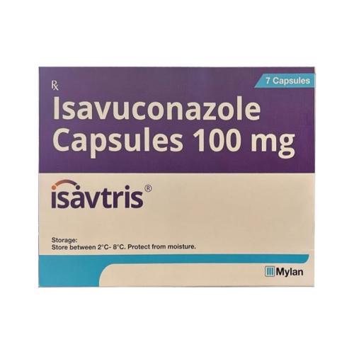 艾沙康唑胶囊100mg*7粒/盒 Isavtris Isavuconazonium Capsules 100mg