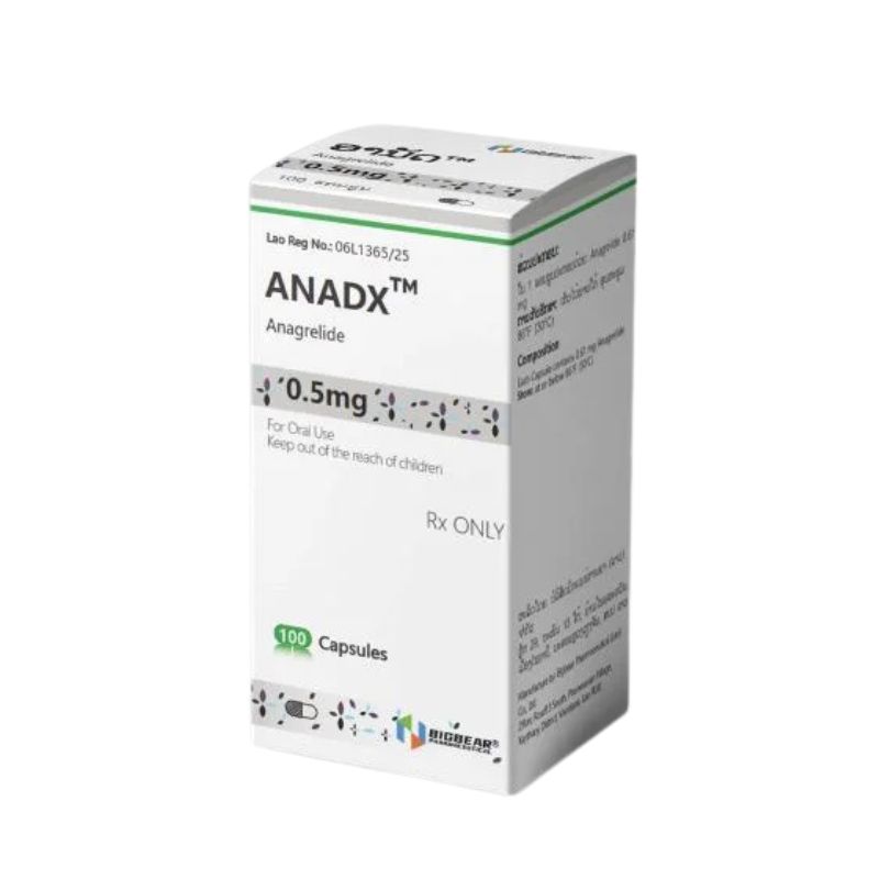 盐酸阿那格雷胶囊0.5mg*100粒/盒
