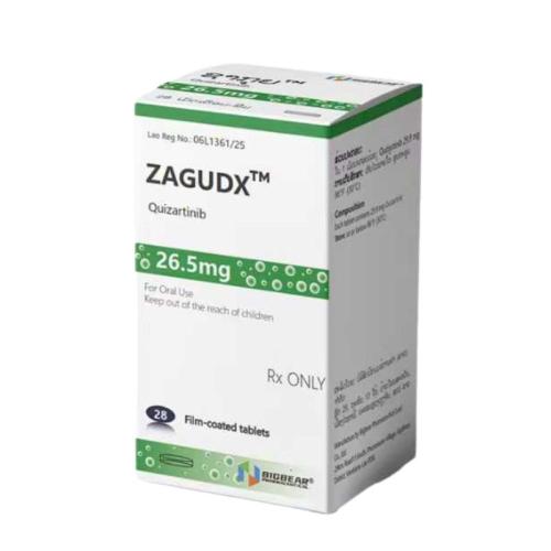 奎扎替尼片17.7mg/26.5mg*28片 ZAGUDX Quizartinib Tablets