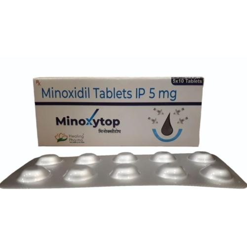 米诺地尔片5mg*50片/盒 Minoxytop Minoxidil Tablets IP 5mg