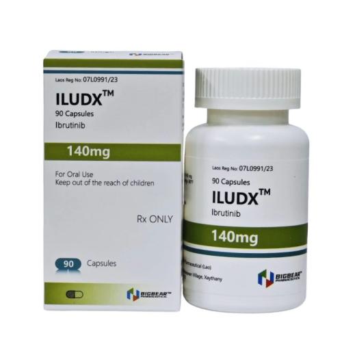 伊布替尼胶囊140mg*90粒/盒 lludx Ibrutinib Capsules