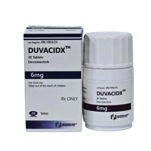 氘可来昔替尼片6mg*30片/盒 Duvacidx Deucravacitinib Tablets