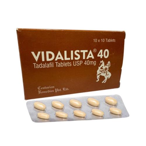 他达拉非片40mg*100片/盒 希爱力 Tadalafil Tablets Vidalista 40mg