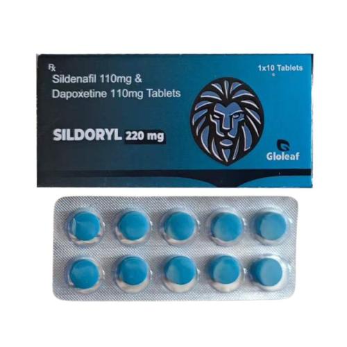 蓝狮超级双效片10片/盒 SILDORYL 220 mg