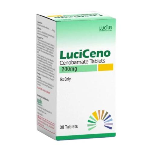 西诺氨酯片12.5/50mg/200mg*30片/盒 LuciCeno Cenobamate tablets