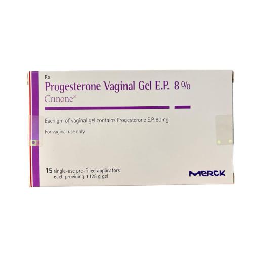 雪诺同 黄体酮阴道缓释凝胶90mg*15支/盒 Crinone 8% Vaginal Gel